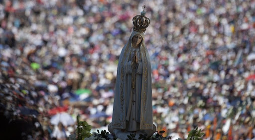 Statue Vierge de Fatima à Rome &#8211; it