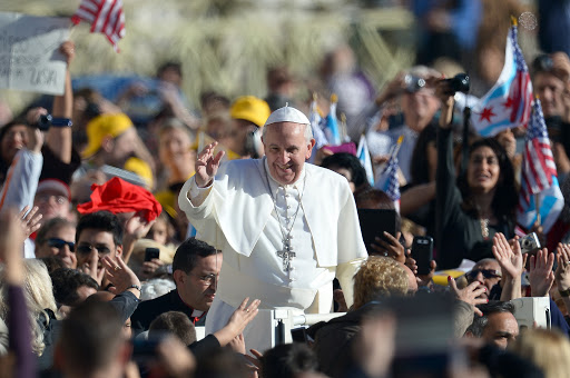 Pope Francis at general audience &#8211; it