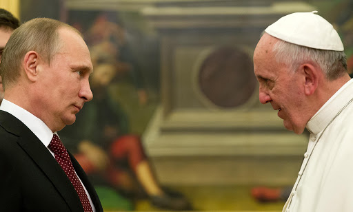 Vladimir Poutine and Pope Francis &#8211; it