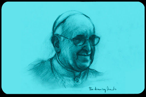 WEB Pope Francis The Drawing Hands &#8211; it