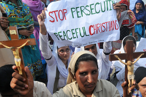 Pakistani Christian&#8217;s protest in Lahore 2 &#8211; it