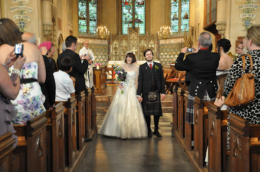 Just Married (wedding day in St Stephens Church, Bath) &#8211; it