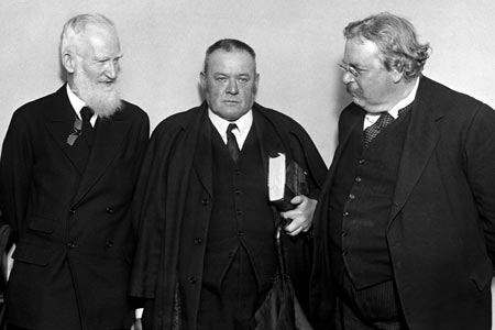 Chesterton, Shaw, Belloc &#8211; it