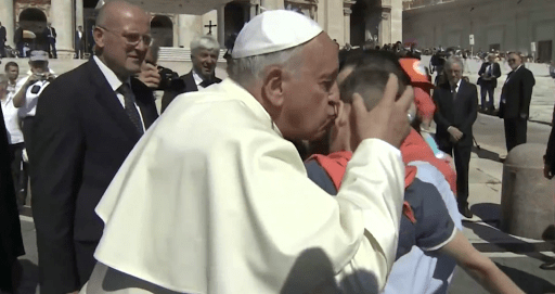 i baci di papa francesco