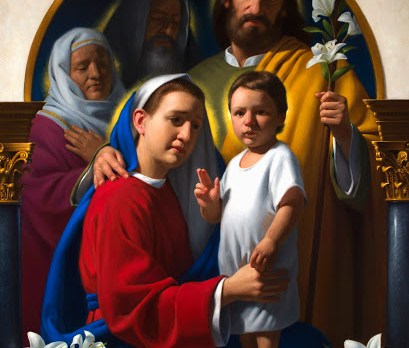 Icon of Holy Family &#8211; it