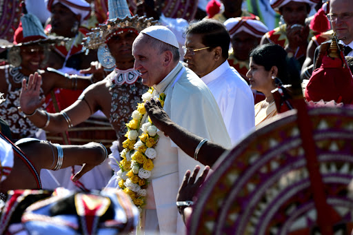 Pope Francis arrived in Sri Lanka &#8211; AFP
