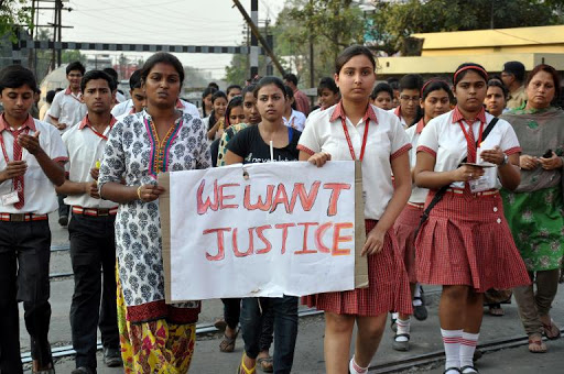Protesto contra estupros na Índia &#8211; it