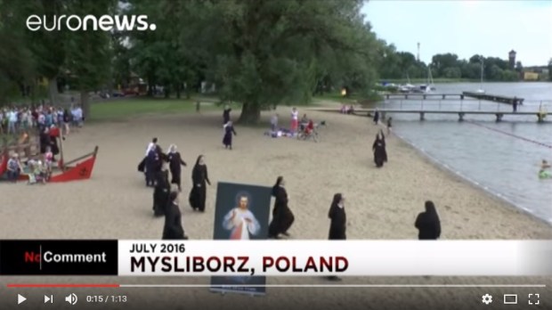 Poland  the dancing nuns   YouTube