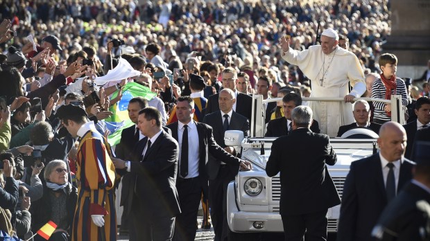 Pope Francis general audience October 12, 2016.