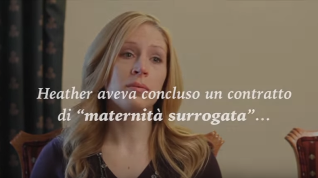 video contro utero affitto