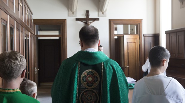 Mass at the Saint John Paul II Center in Krakow