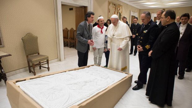 January 25, 2017 : Weekly audience at the Paul VI Hall at the Vatican.