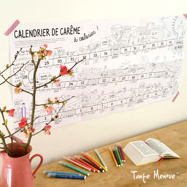 tante-menoue-calendrier-careme-colorier