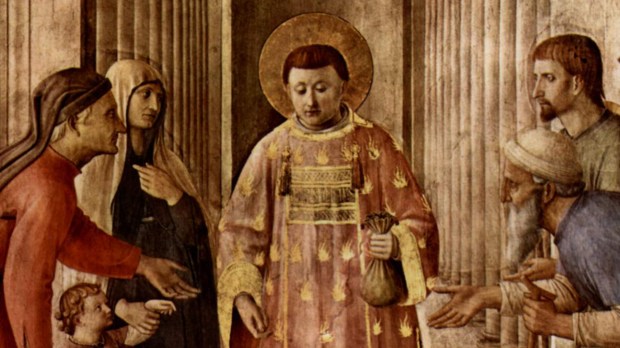 web saint lawrence Fra_Angelico Wikimedia