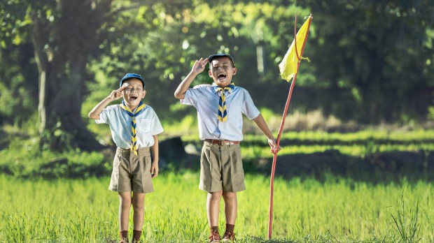 WEB SCOUT BOYS LAUGHING ©SasinTipchai-Shutterstock