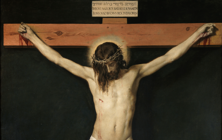 Diego Velasquez Cristo_crucificado detail