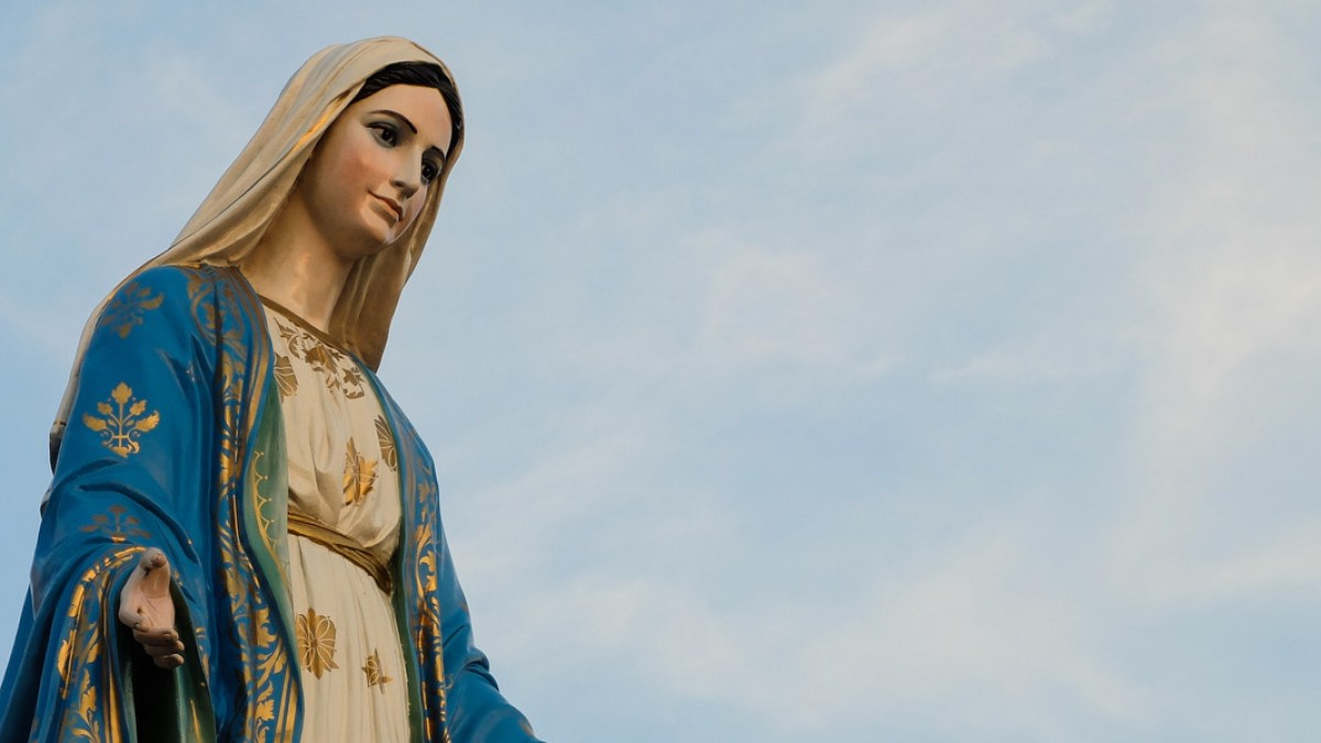 HERO HOLY MARY VIRGIN SKY © LittleKop Shutterstock