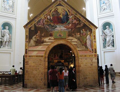 Porziuncola Santa_Maria_degli_Angeli_(Porcjunkula)