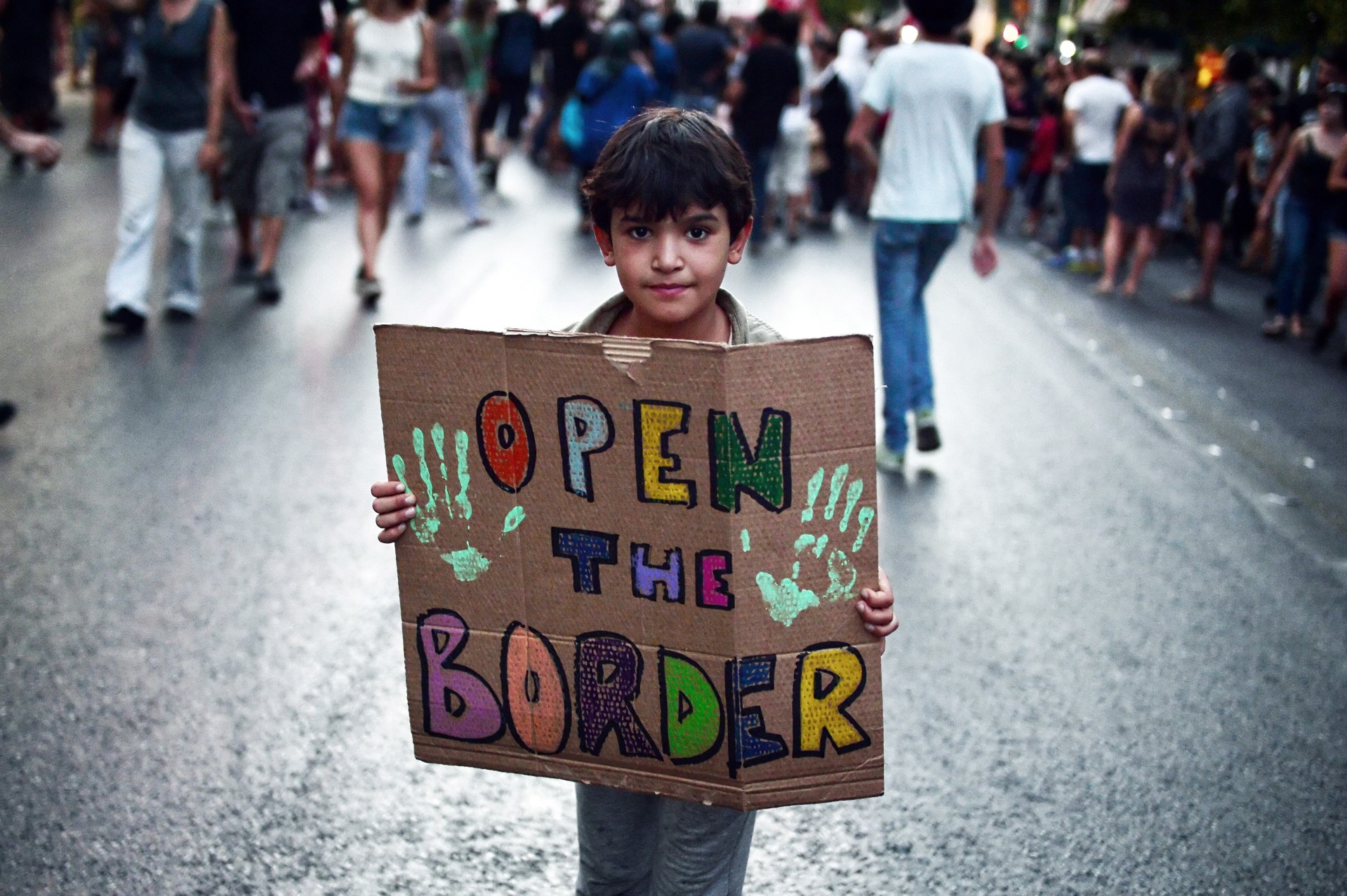 GREECE-MIGRANTS-EUROPE-DEMO