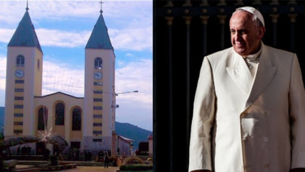 MEDJUGORJE MADONNA PAPA