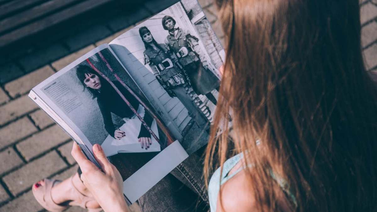 RIVISTA, DONNA, MODA