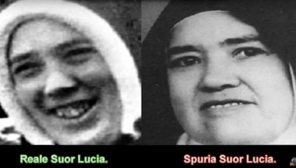 SUOR LUCIA, FATIMA, BUFALA, SPURIA, SOSTITUZIONE