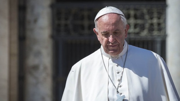 WEB3-POPE FRANCIS-SAD-RS29312_WEB &#8211; Pope Francis General Audience March 29, 2017 &#8211; © Antoine Mekary &#8211; ALETEIA