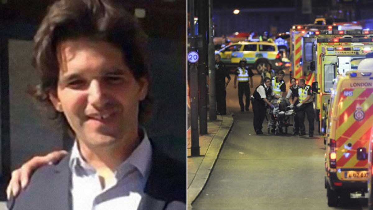 ATTENTATO INGHILTERRA EROE