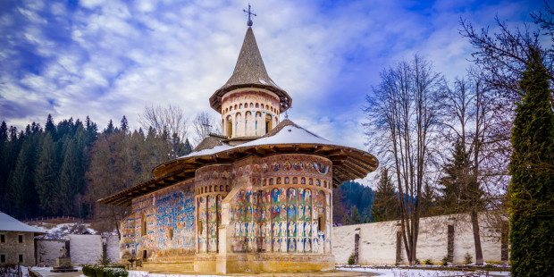 ROMANIA CHIESA VORONET