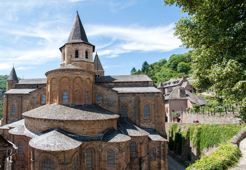 web france conques compostela church Weskerbe:Shutterstock