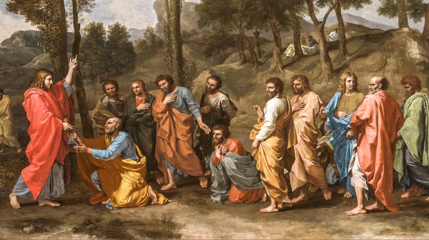WEB3 12 APOSTLES CHRIST Nicholas Poussin Public Domain