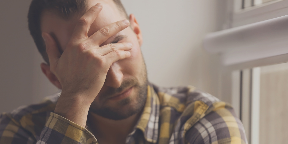 WEB3 MAN DEPRESSED SAD CRYING DEPRESSION SADNESS DESPAIR Shutterstock