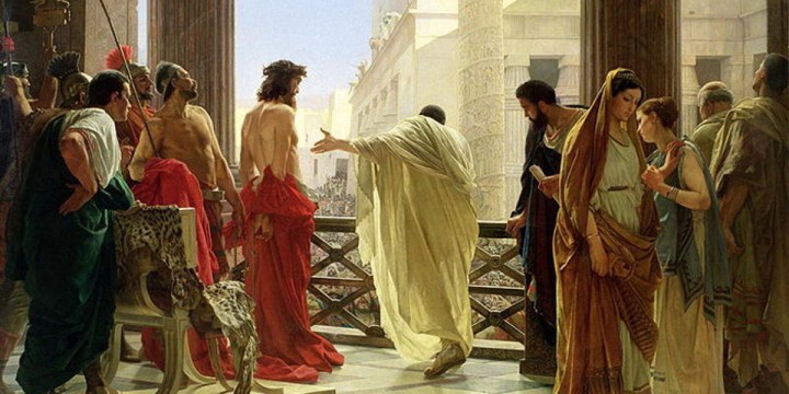 ECCE HOMO,PONTIUS PILATE