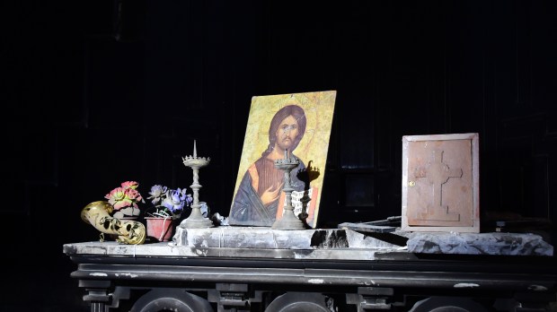 Destruction made by ISIS of the Christian villages in the Nineveh Plains