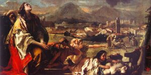 La martire cristiana delle origini che ispirò i cattolici durante la peste