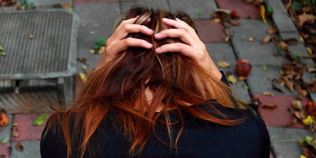 WOMAN ANXIETY