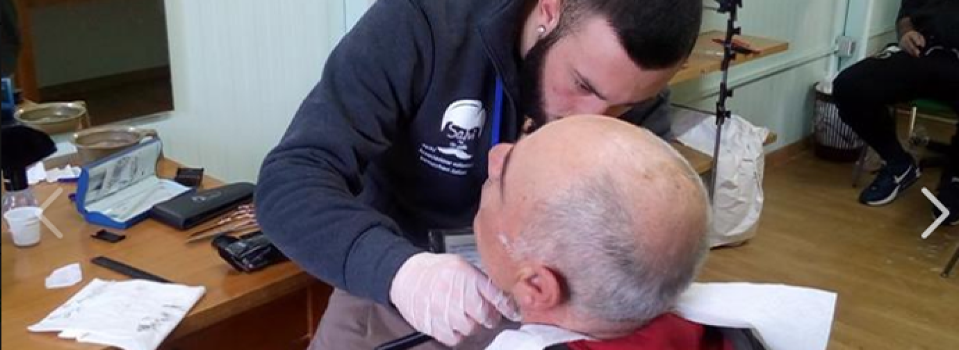 BARBER VOLOUNTEER