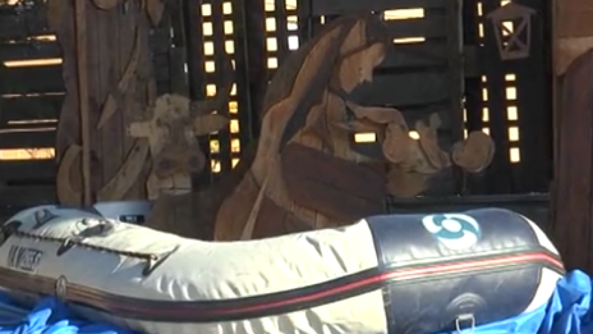 NATIVITY BOAT