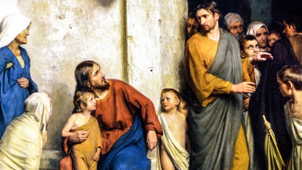 JESUS IN A CROWD