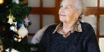 Senior Woman on Christmas
