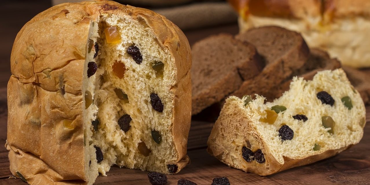 Panettone christmas bread