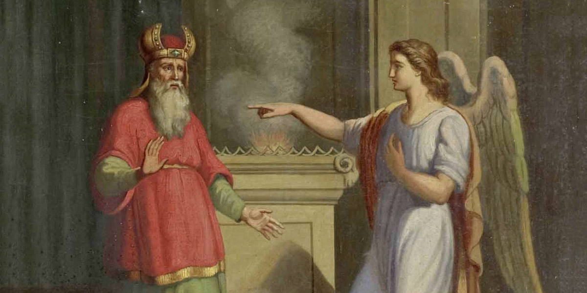 ZECHARIAH,ANGEL,GABRIEL