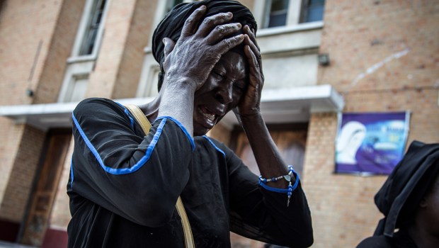 Congo protest died new year mass