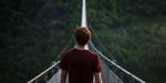 Man on Bridge