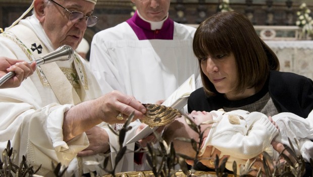 POPE BAPTISM