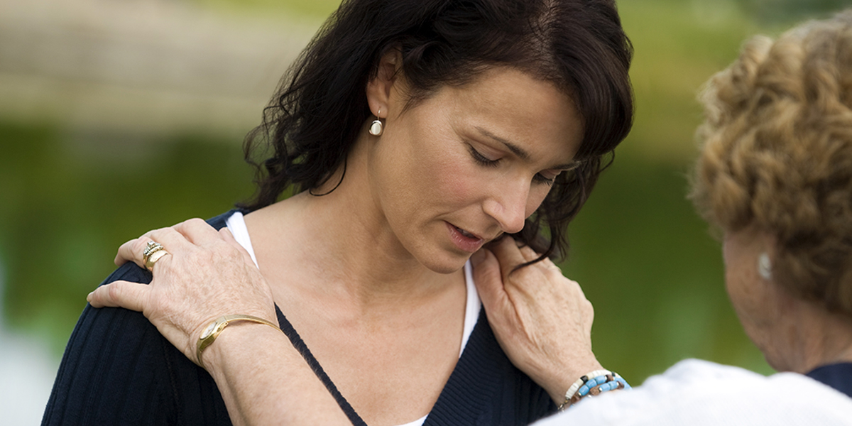 CONSOLING ANOTHER PERSON