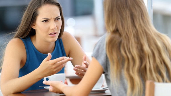 Woman Arguing