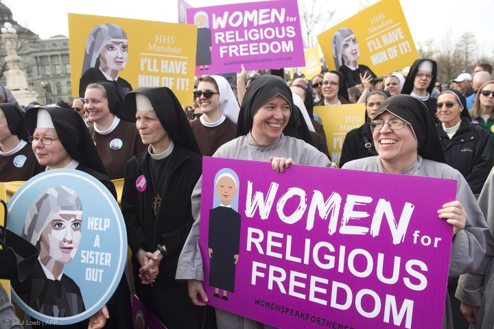 RELIGIOUS FREEDOM,NUNS