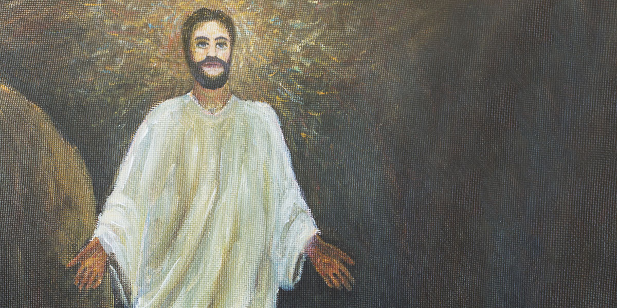 JESUS,TUNIC,PAINTING