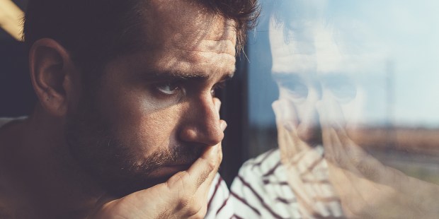 Sad man